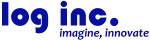 log inc logo with motto